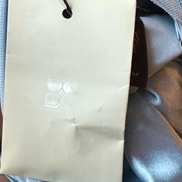 NWT BCBG Women’s Crystal Blue Beaded Pleated Y2K Style Formal Long Dress Size 4P - Picture 7 of 9